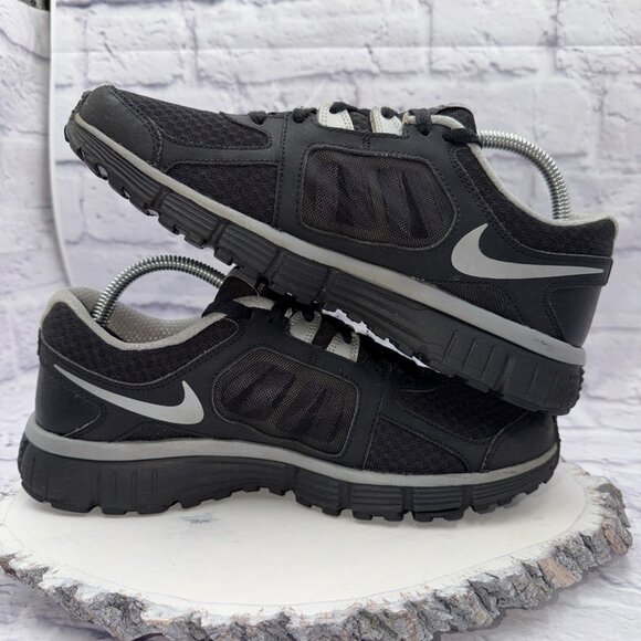 Nike Dual Fusion ST2 Womens Size 9.5 Black Sliver Training Shoes Sneakers - Picture 9 of 11